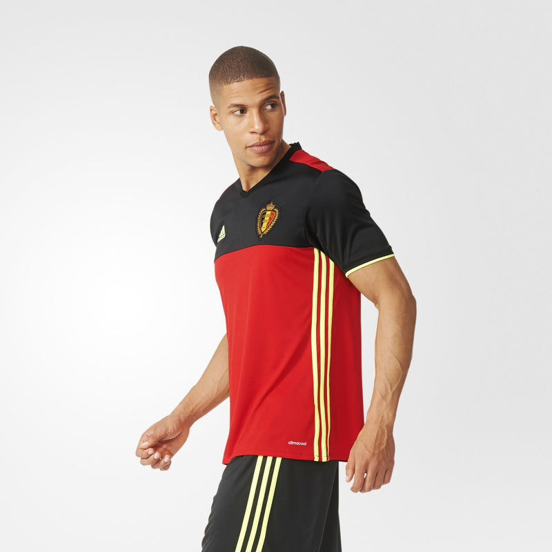 Adidas - Adidas 2016 Belgium Home Replica Jersey - La Liga Soccer
