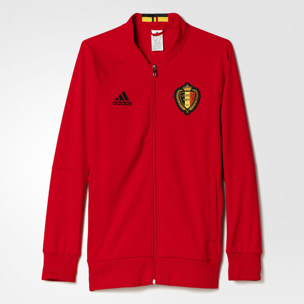 adidas Belgium Anthem Jacket - La Liga Soccer