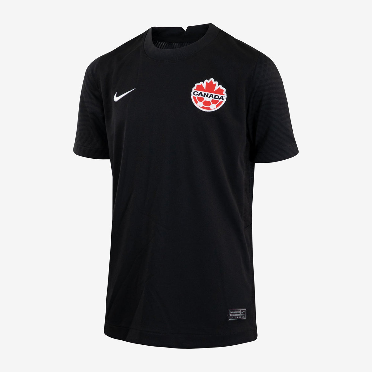 Youth Nike Black Canada Soccer Third Replica Jersey Size Large