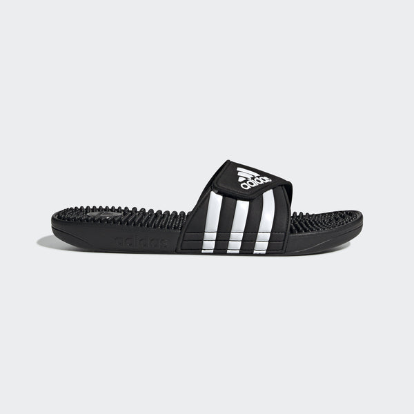 White and grey adidas slides on sale