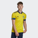 Men's adidas Sweden Home Jersey - La Liga Soccer