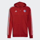 Men's adidas FC Bayern 3-Stripes Full-Zip Hoodie - La Liga Soccer