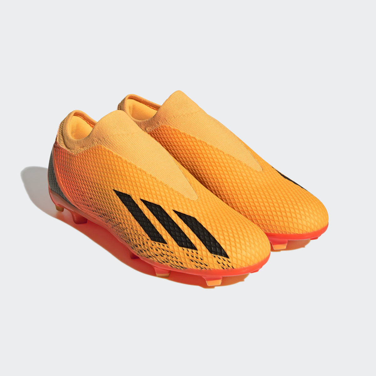 Gold laceless football boots deals