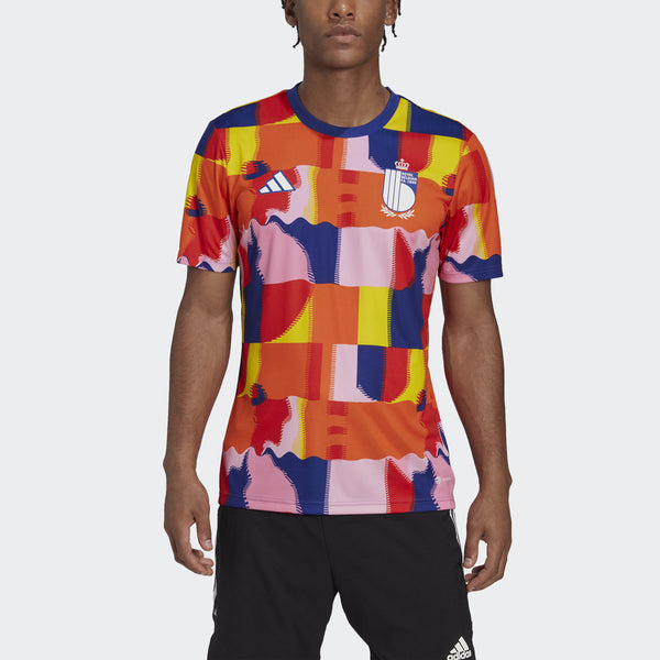 Men's adidas Belgium Pre-Match Jersey - La Liga Soccer