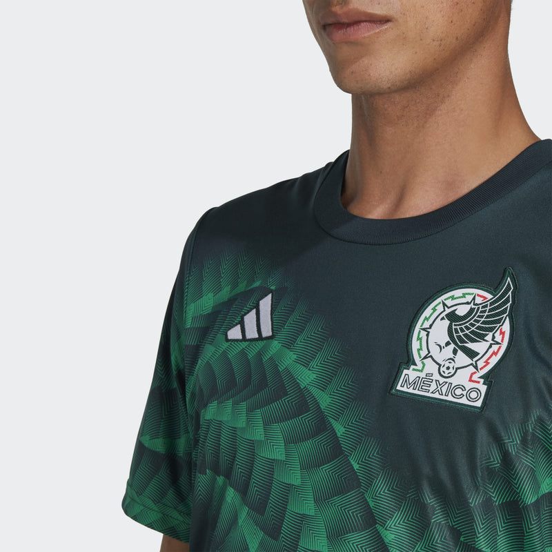 Men's adidas Mexico Pre-Match Jersey - La Liga Soccer