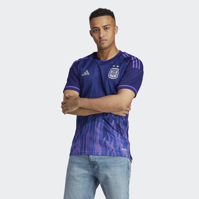 Men's adidas Argentina 22 Away Jersey - La Liga Soccer