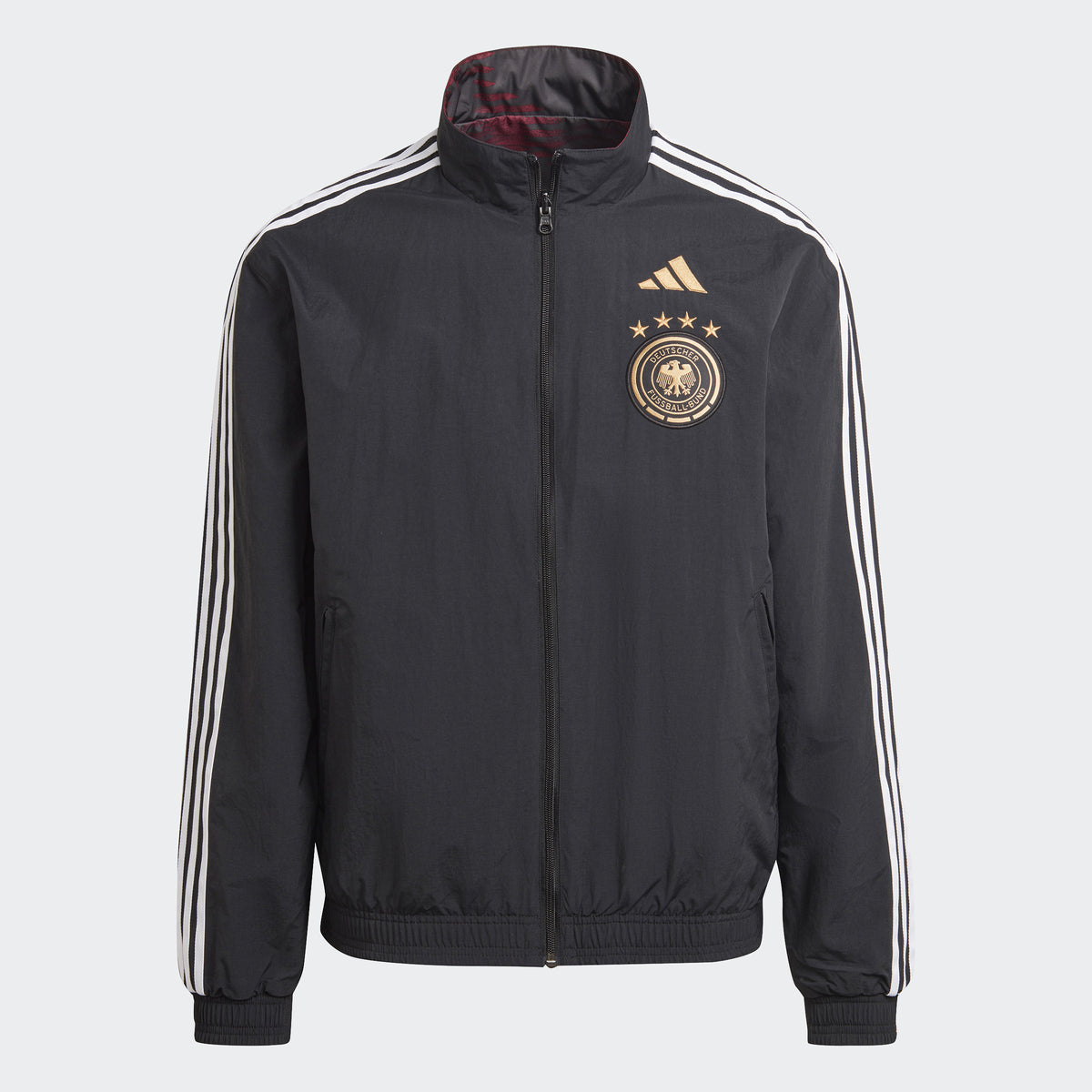 Adidas Germany Reversible Anthem Jacket Black White