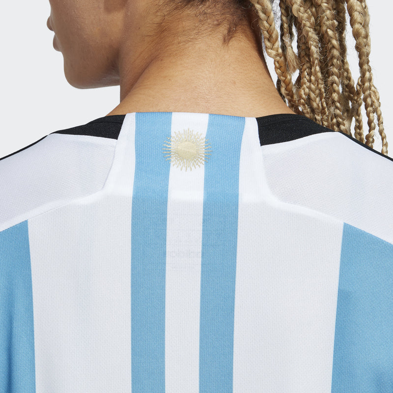 Women's adidas Argentina 2022 Home Jersey World Cup Winners
