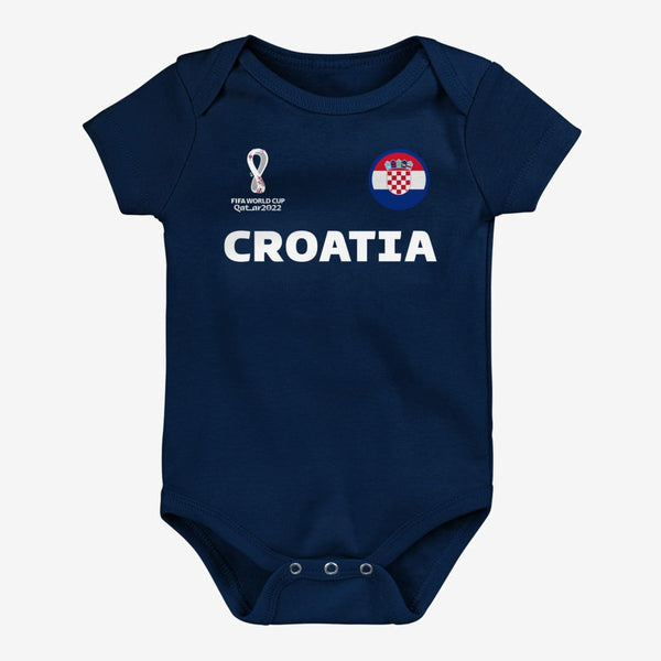 2022 World Cup Croatia Baby Onesie