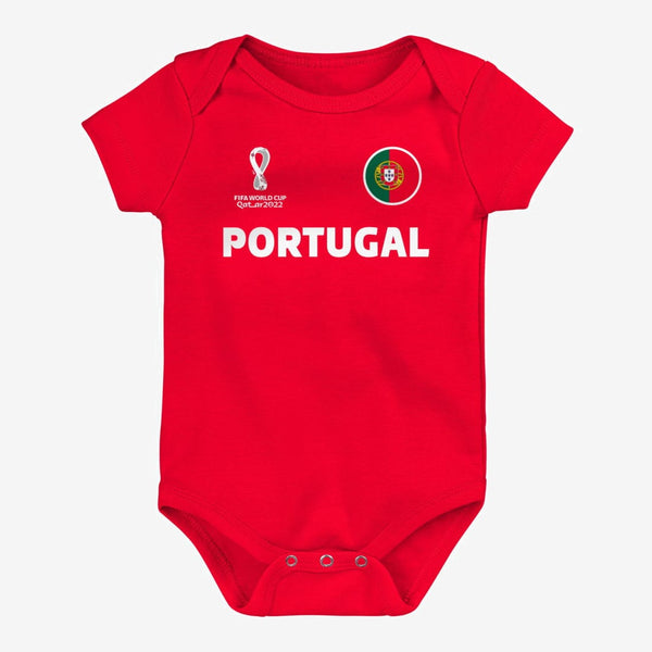 2022 World Cup Portugal Baby Onesie