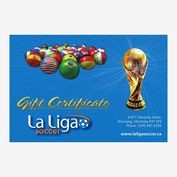 La Liga Soccer - La Liga Soccer Gift Card - La Liga Soccer