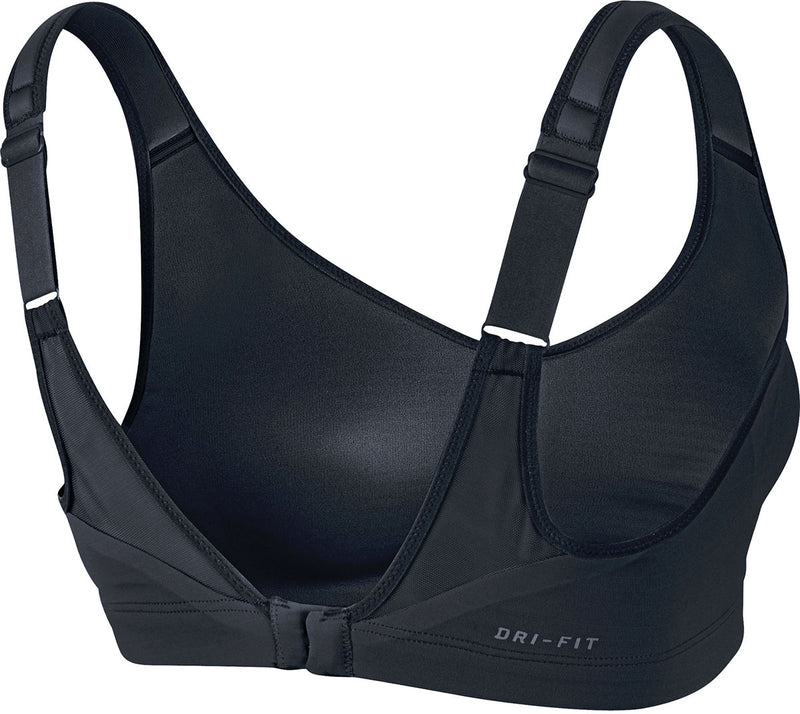 Nike Impact Strappy Graphic High Support Sports Bra Grey