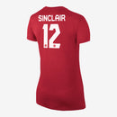 Women's Nike Canada Soccer Legend SS Tee - La Liga Soccer