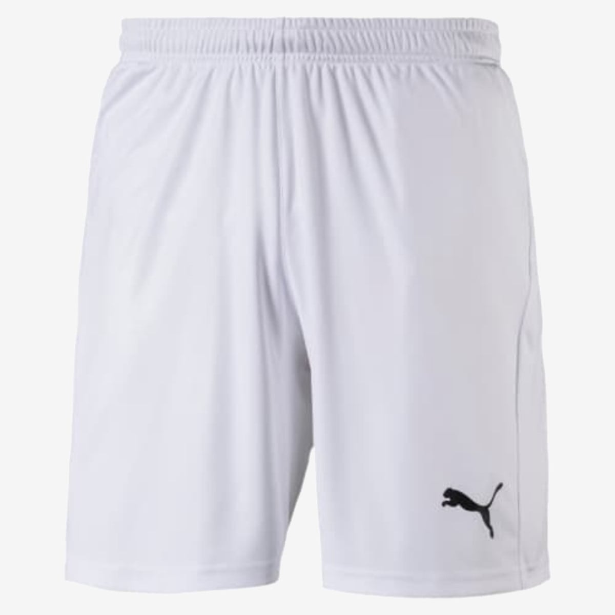Black puma football shorts discount